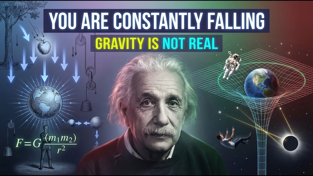You're NOT STANDING Still Right Now — Einstein Explains Why Gravity Is An Illusion
