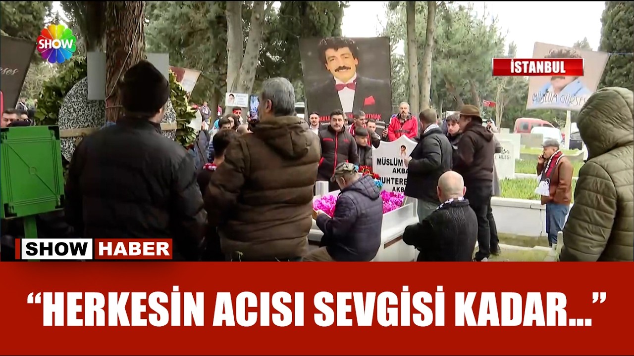 Müslüm Gürses'in vefatının 13. yılı...