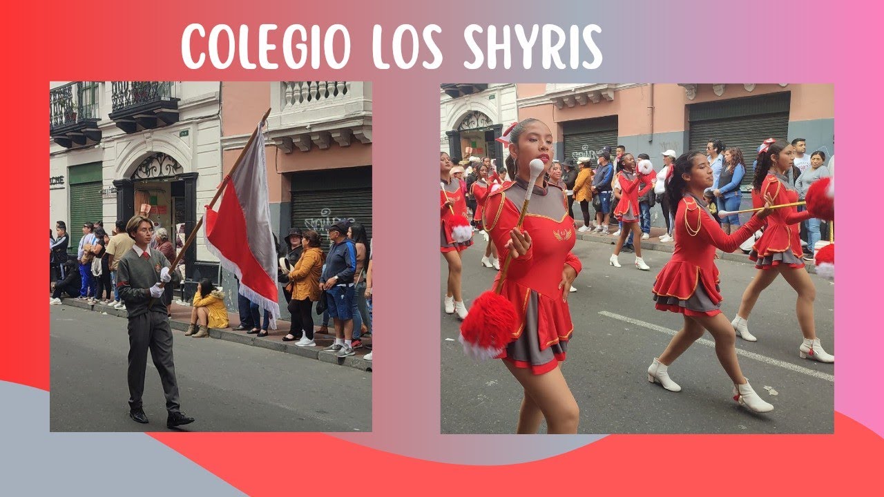 Colegio los Shyris / Bastoneras y banda de paz