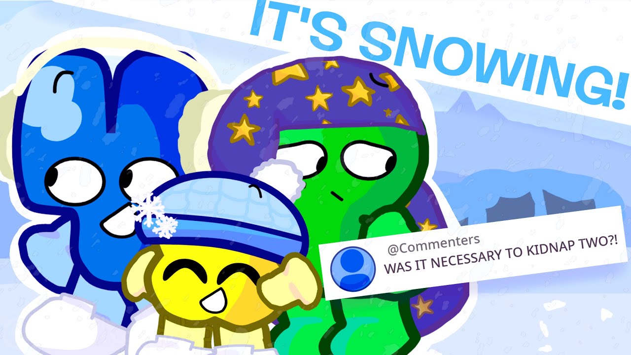 BFDI: Шоу Четверых! — Ночь перед Рождеством! (BFDI Animation)