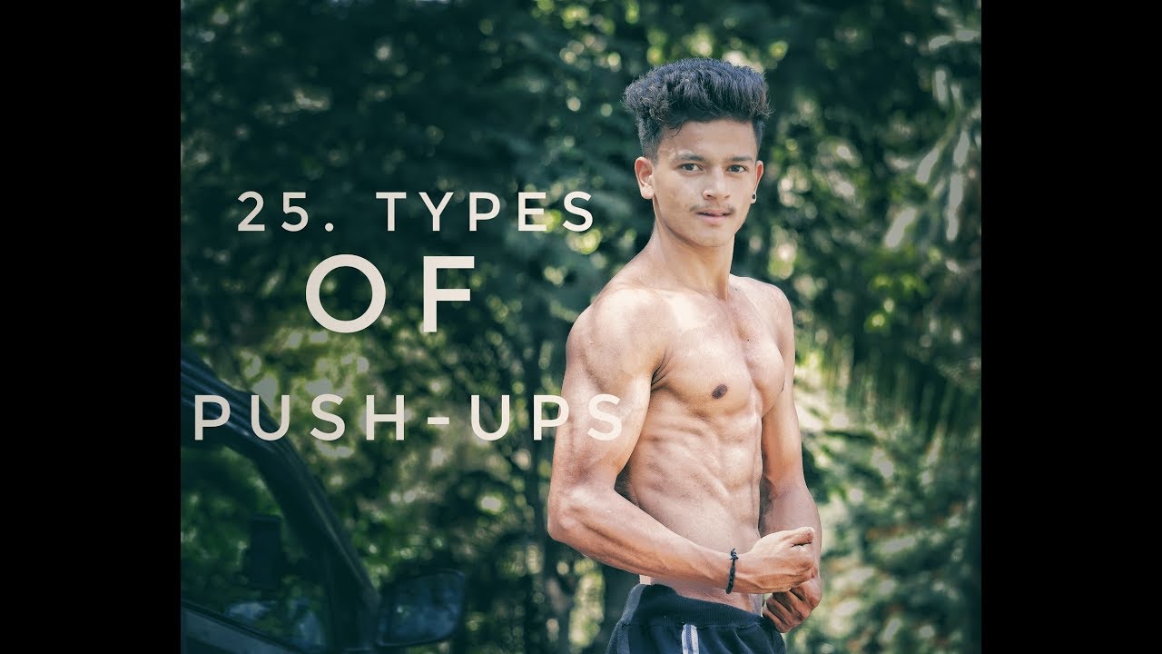 25 Types of push ups