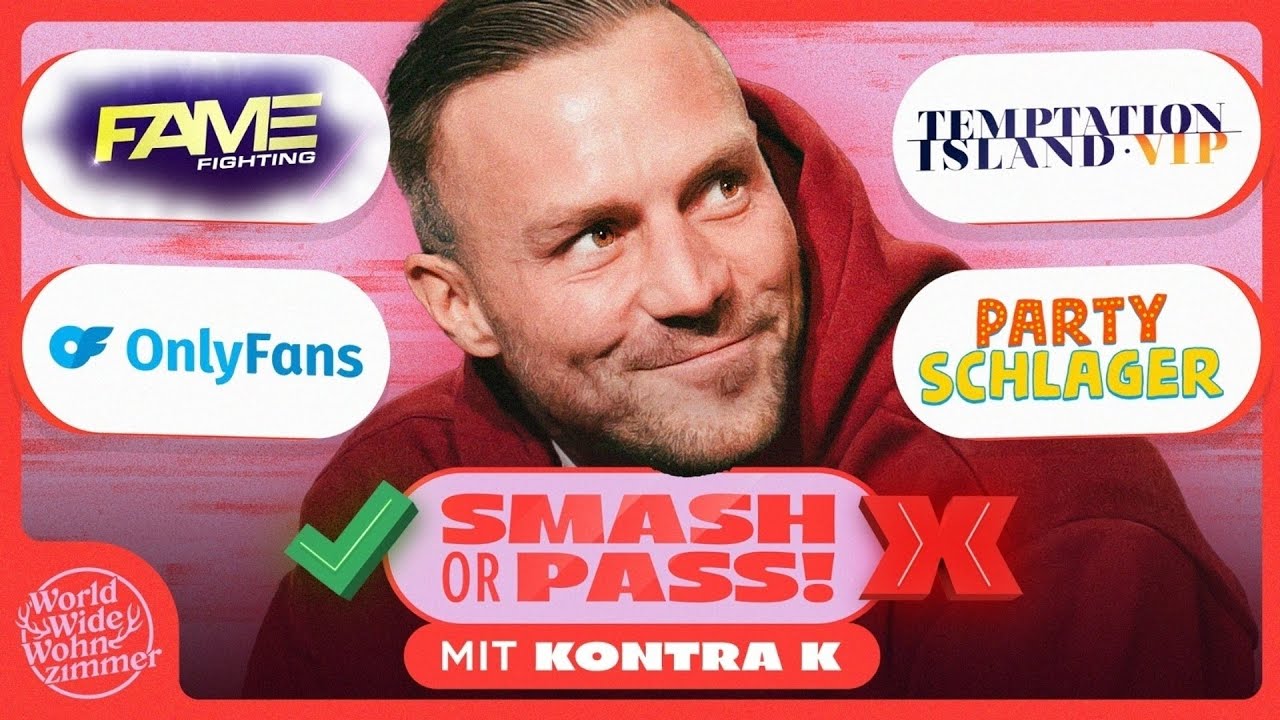 KONTRA K über Promi-Boxkämpfe, Datingshow-Teilnahme, OnlyFans und Amigos-Feature | SMASH OR PASS!