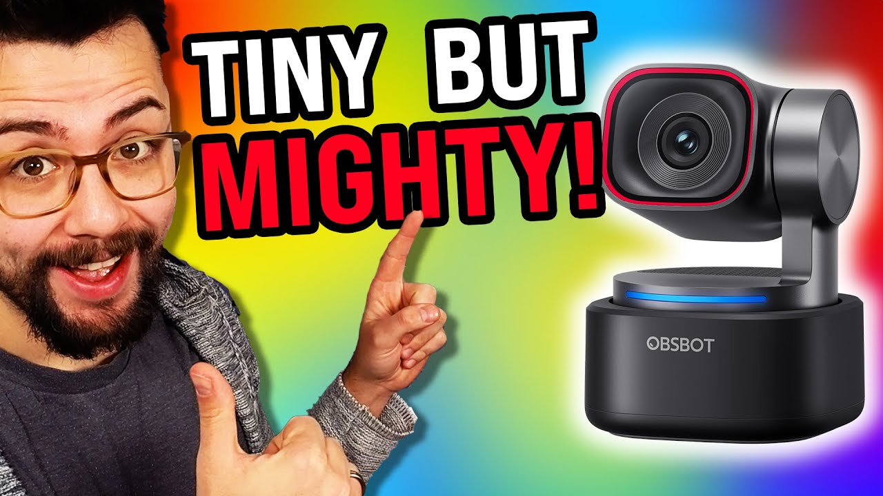Как это возможно?! - OBSBOT Tiny 3 - Веб-камера 4K с пространственным звуком и PTZ-управлением на...
