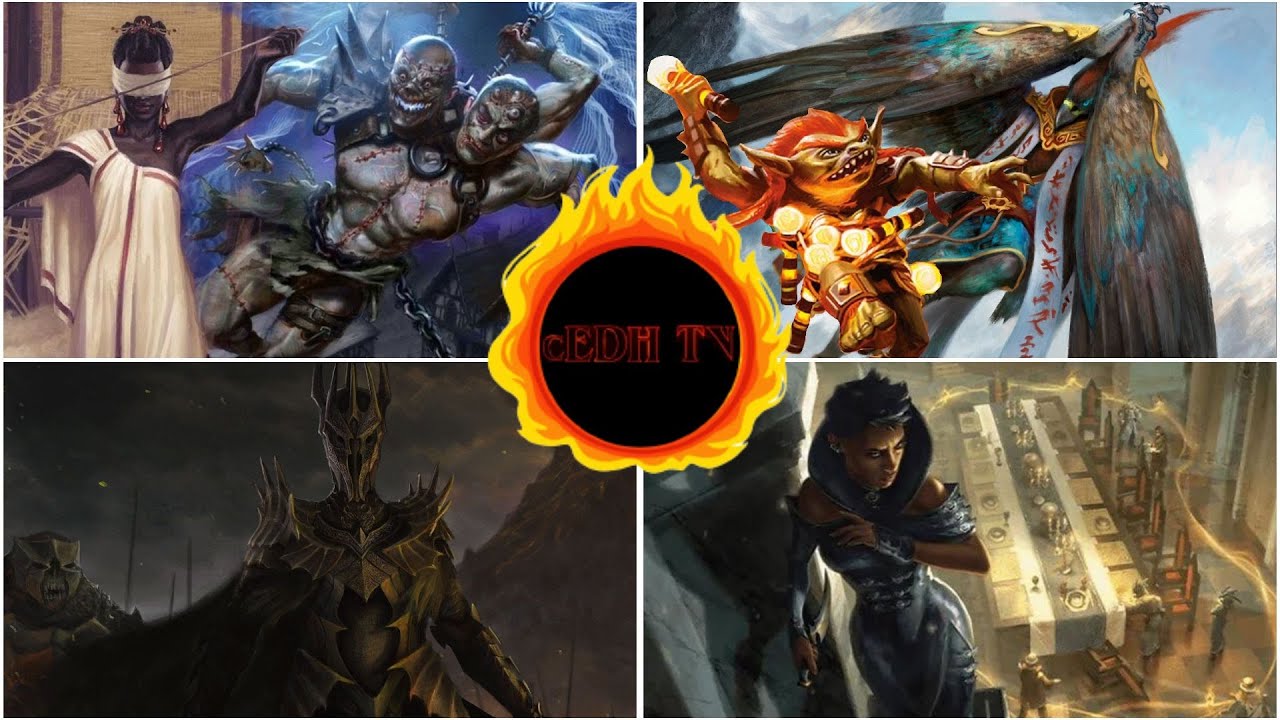 Tymna & Kraum vs Ishai & Smasher vs Etrata vs Sauron cEDH gameplay