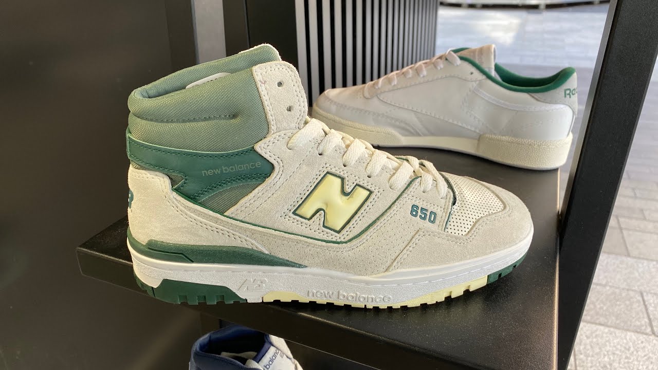New Balance 650R (Sea Salt/Nightwatch Green/Dawn Glow) - Style Code: BB650RVG