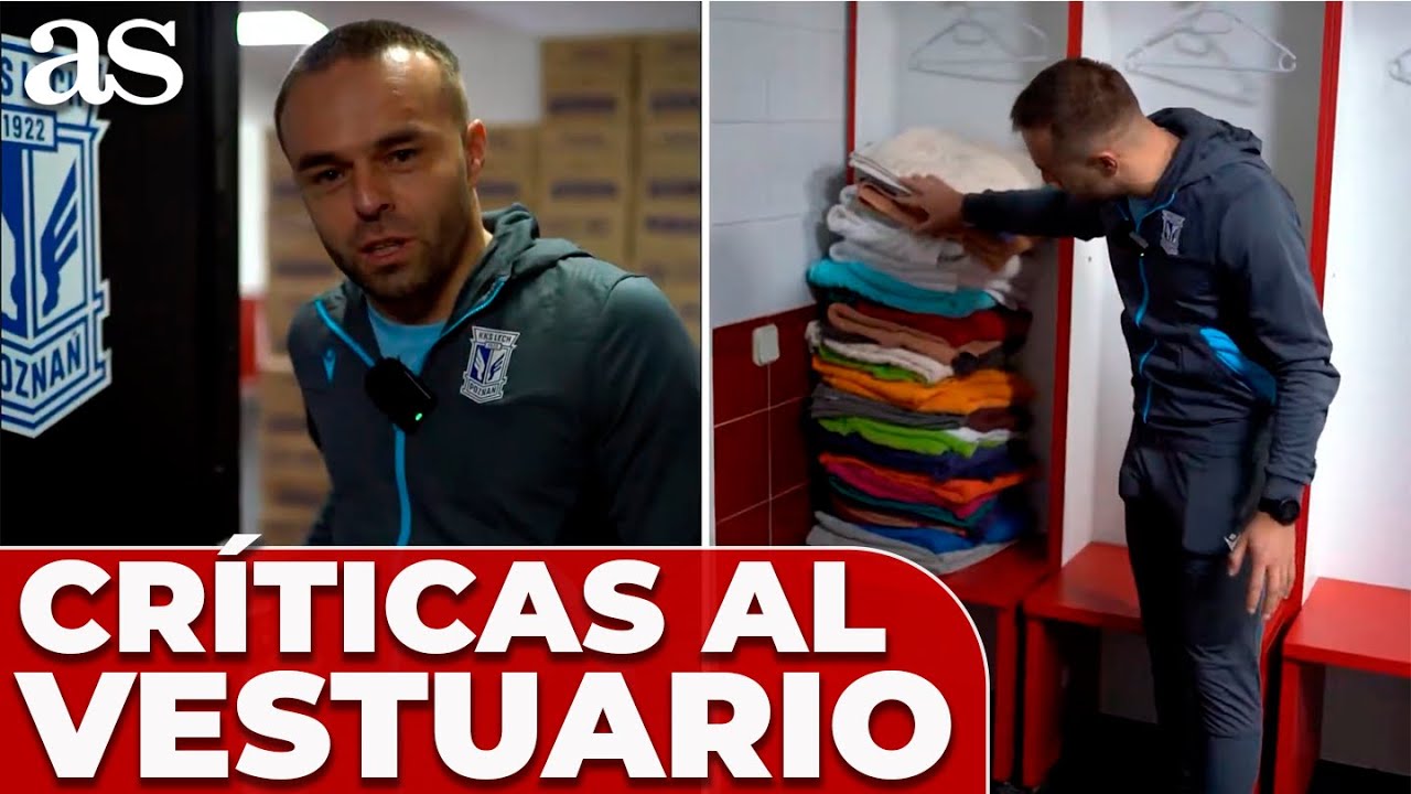 El LECH POZNAN se BURLA del VESTUARIO VISITANTE del estadio del RAYO VALLECANO
