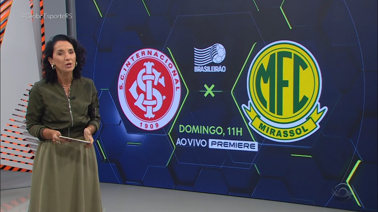 AS &Uacute;LTIMAS DO INTER PARA ENFRENTAR O MIRASSOL