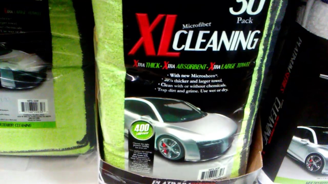 30 detailing towels for 14.97 walmart roll back