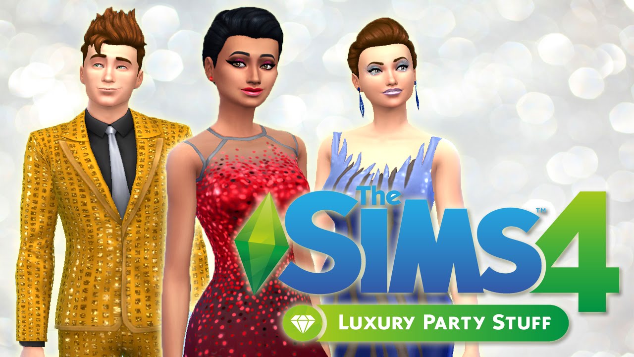 The Sims 4: LUXURY PARTY STUFF - Complete Overview/First Impressions
