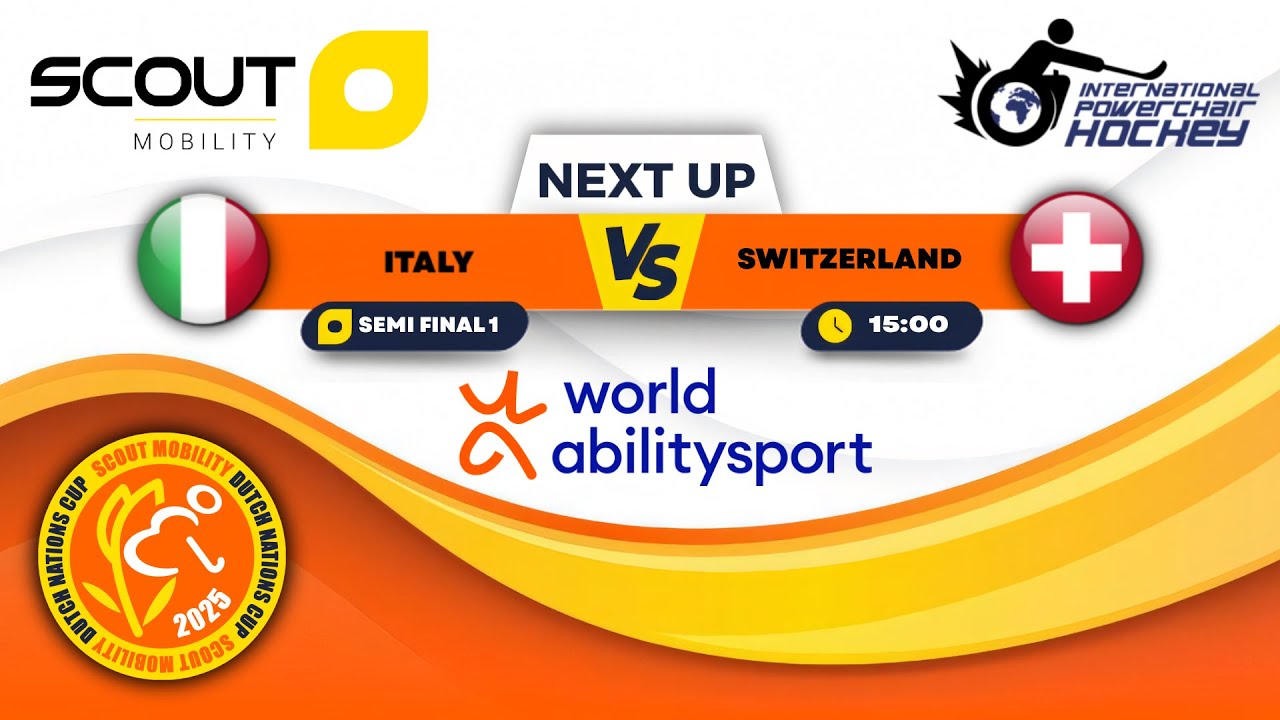 Semi Final 1 | Italy VS Switzerland | IPCH Scout Mobility Dutch Nations Cup 2025