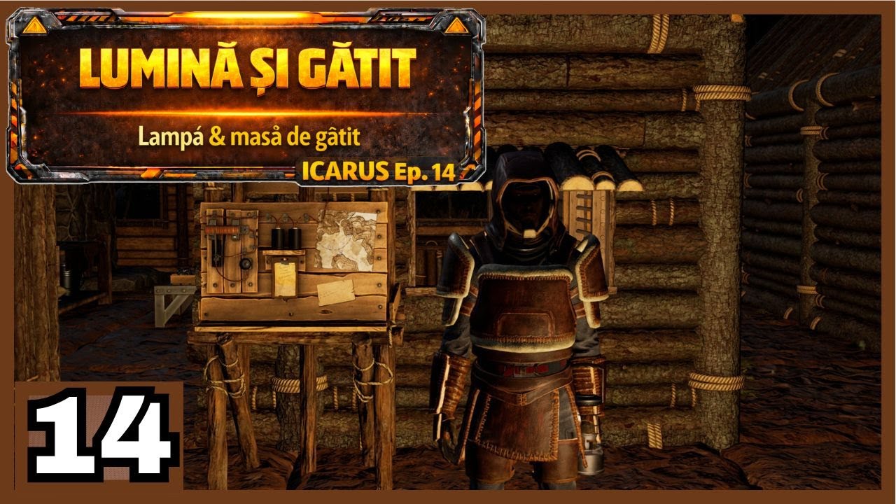 ICARUS Ep. 14 | Iluminare și gătit – Lampa pe grăsime animală și masa de gătit