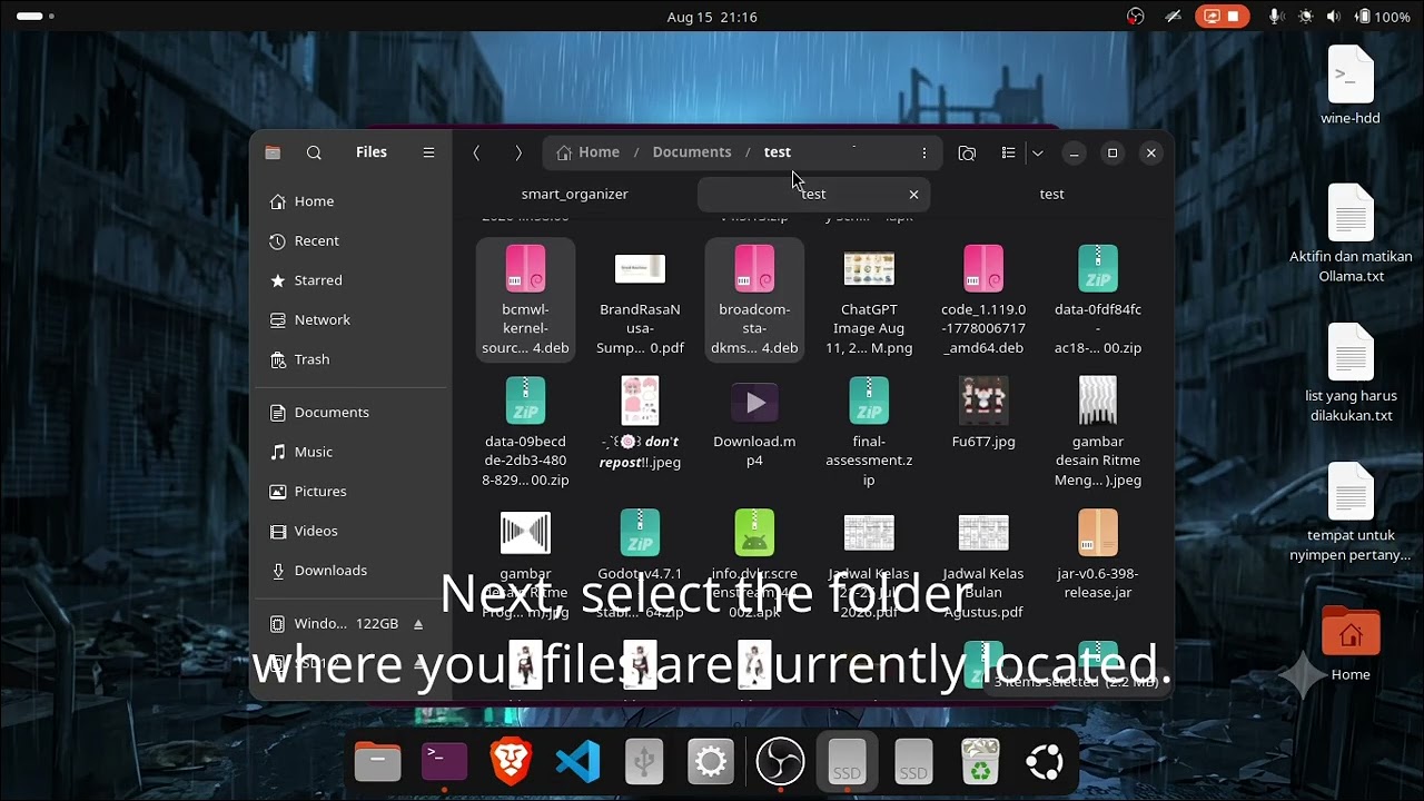 smart organizer | Clean Your Messy Downloads Folder in Seconds! (Offline Python Script)