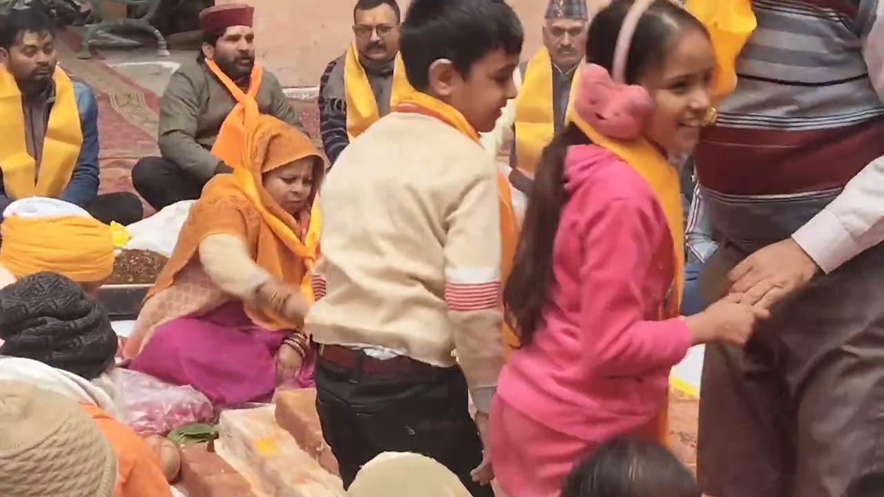 महर्षी वाल्मीकि साधु आश्रम में 4/01/2026 को जन कल्याण के लिए भव्य हवन किया गया है 