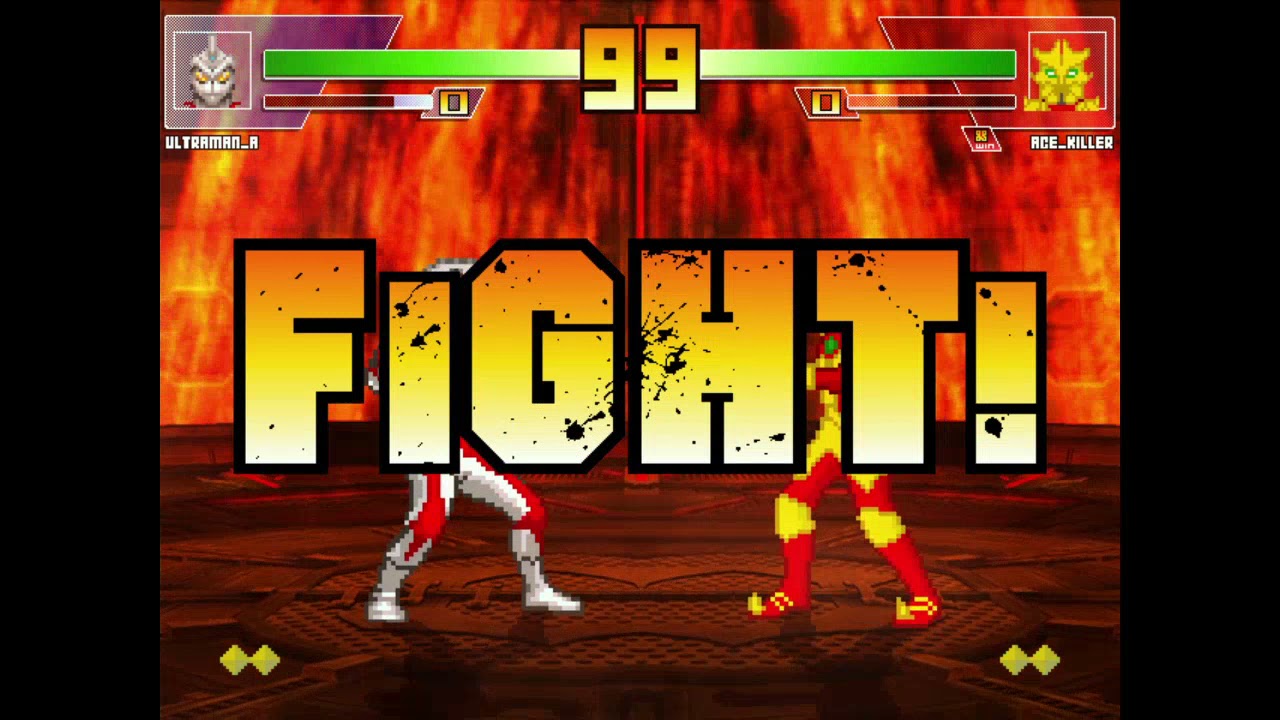 MUGEN Fails: Ultraman Ace Vs Ace Killer