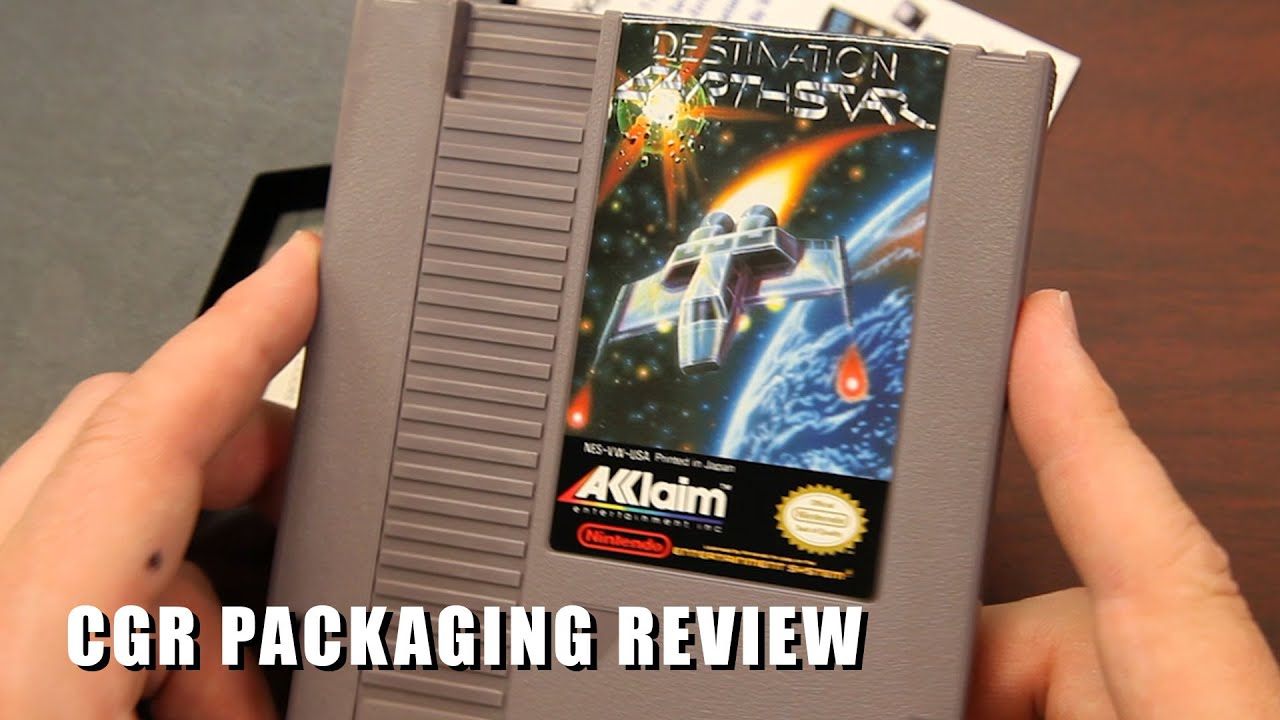 DESTINATION EARTHSTAR for NES: CGR Packaging Review