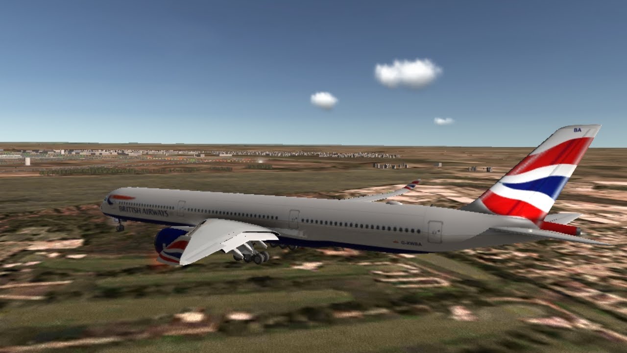 [RFS Real Flight Simulator#456]British Airways A350-1000|London-New York|{7h5min}