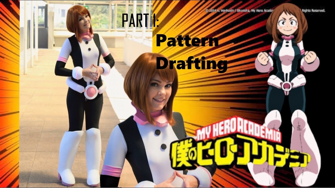 Uraraka Ochako Boot Tutorial Pt. 1: PATTERN DRAFTING