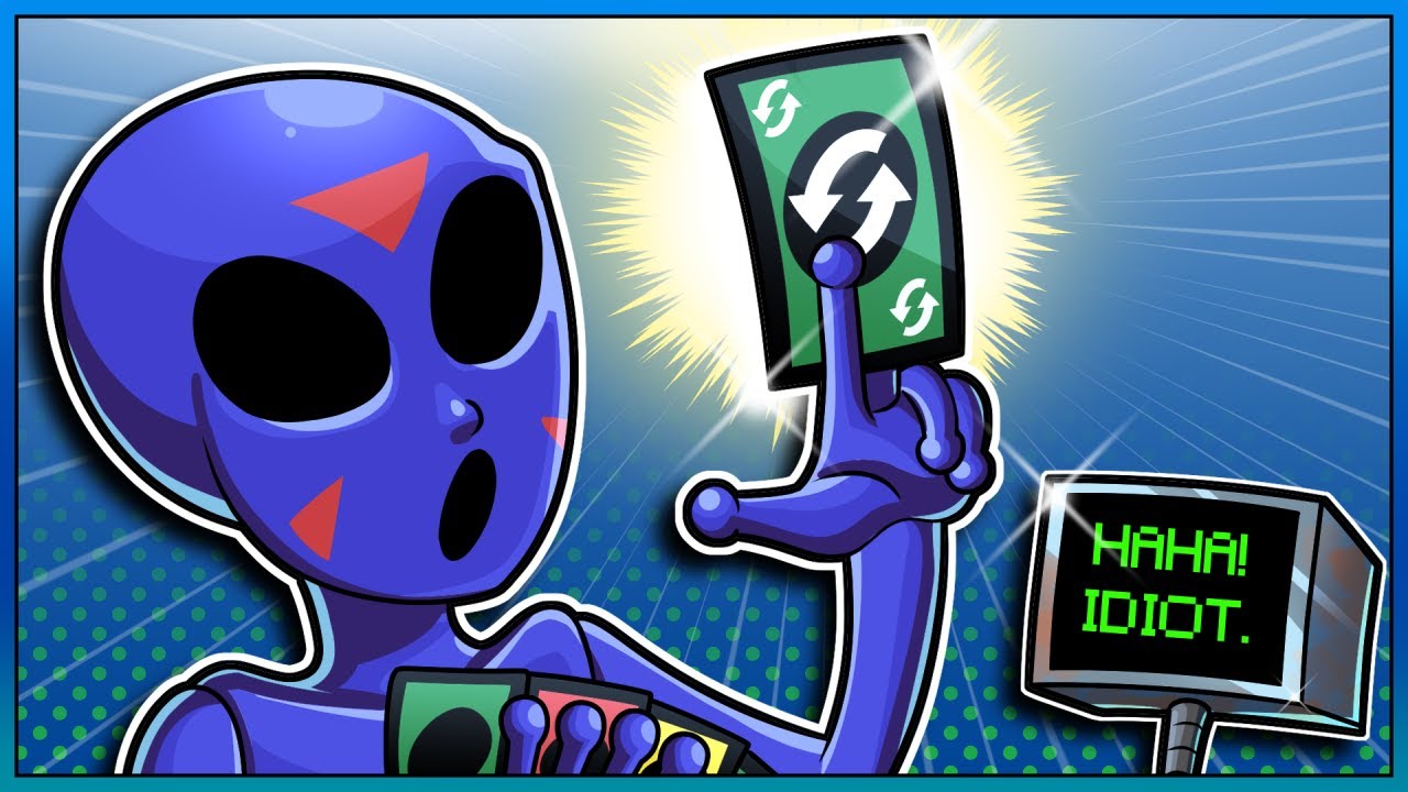 Aliens Play Uno On The Moon And Chaos Happens!