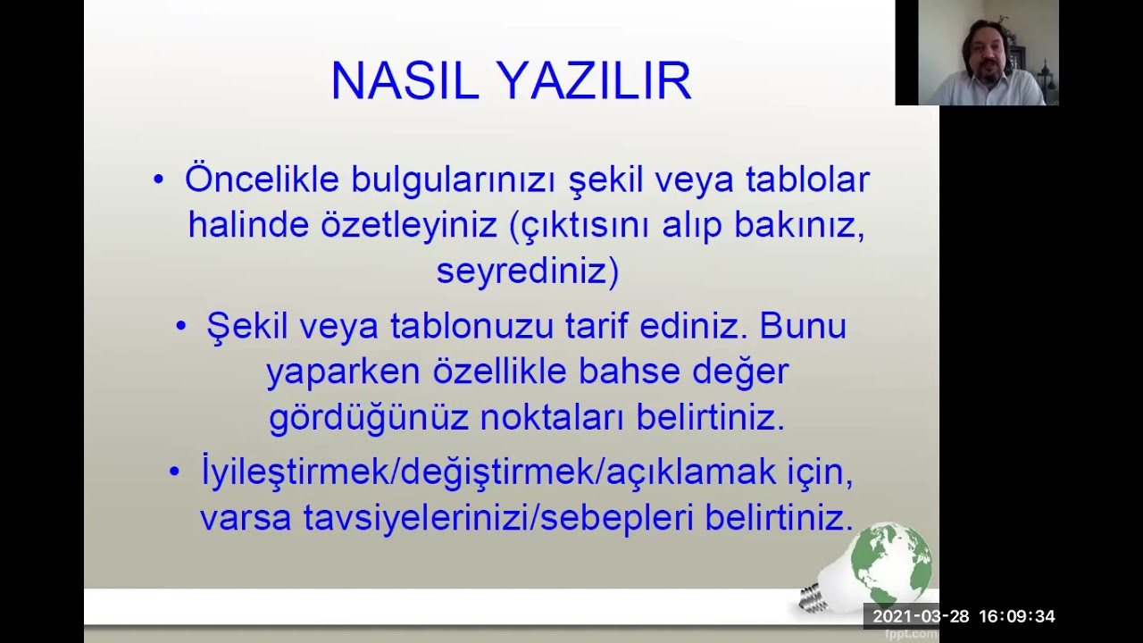 02 - 01 Bilimsel Araştırma Makalesinin Bulgular ve Tartışma Bölümü Nasıl Yazılır
