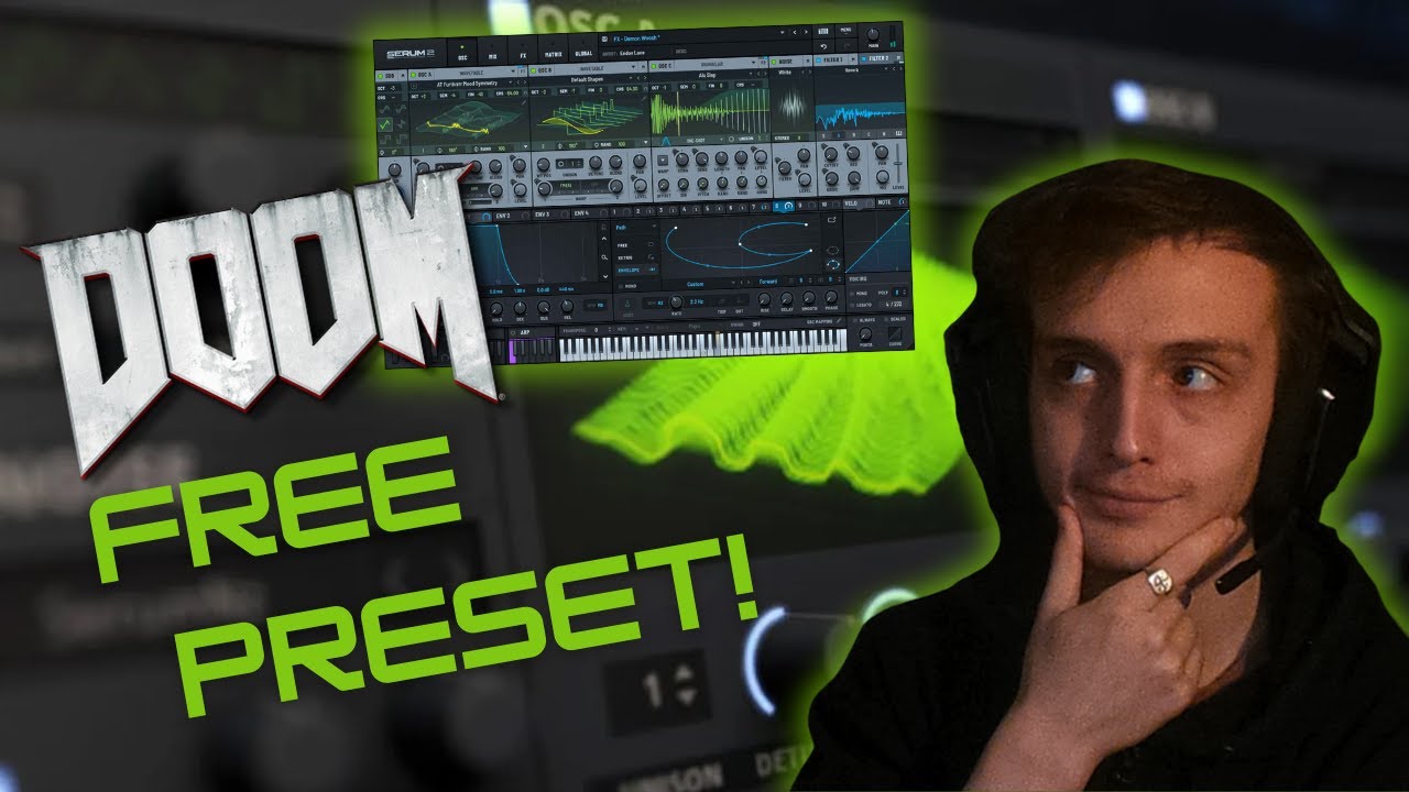 How to make DOOM Style Basses in Serum