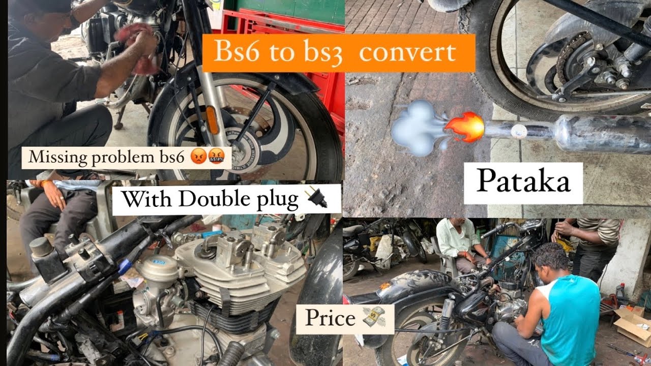 Bullet Standard bs6 to bs3 convert with double plug 🔌💥 non stop pataka 💨 2k23 🤩 #bullet #pataka