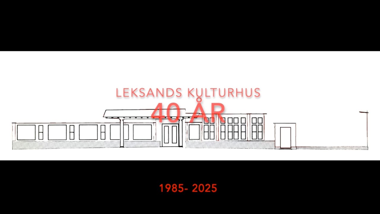 Leksands Kulturhus 40 år - Genom kulturhuset 2001
