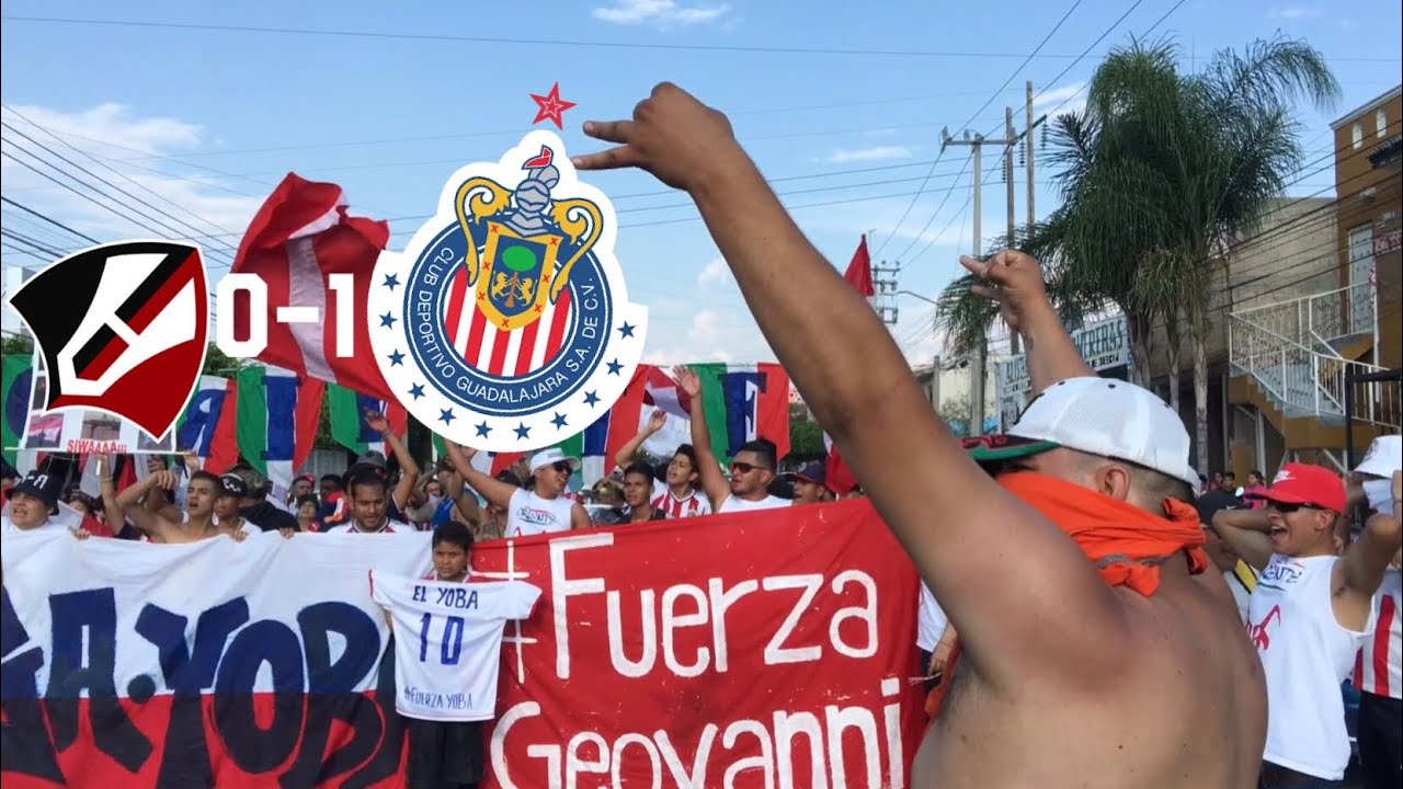 CARAVANA AL JALISCO - NUNCA CAMINARAS SOLO - ATLAS VS CHIVAS 0-1 #FUERZAYOBA ORIENTE ROJIBLANCO