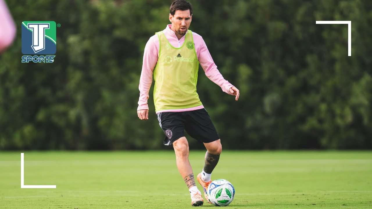 Lionel Messi and Inter Miami's FINAL TRAINING session before the FINAL against NYC FC