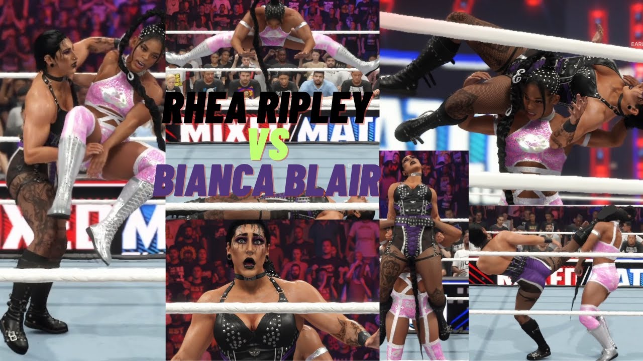 |WWE 2K24| |Mami Rhea Ripley| vs |Bianca Blair| Casket Match|