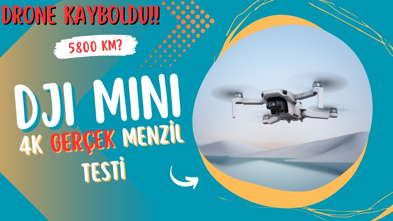 Dji Mini 4K Menzili Şehir İçi ve Dışında Ne Kadar Farklı? DRONE KAYBOLDU!!