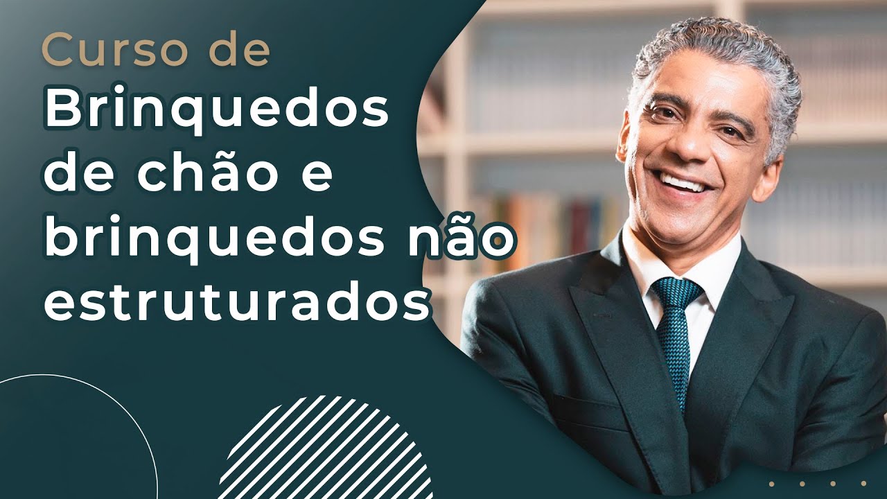 Curso de brinquedos de chão e brinquedos não estruturados