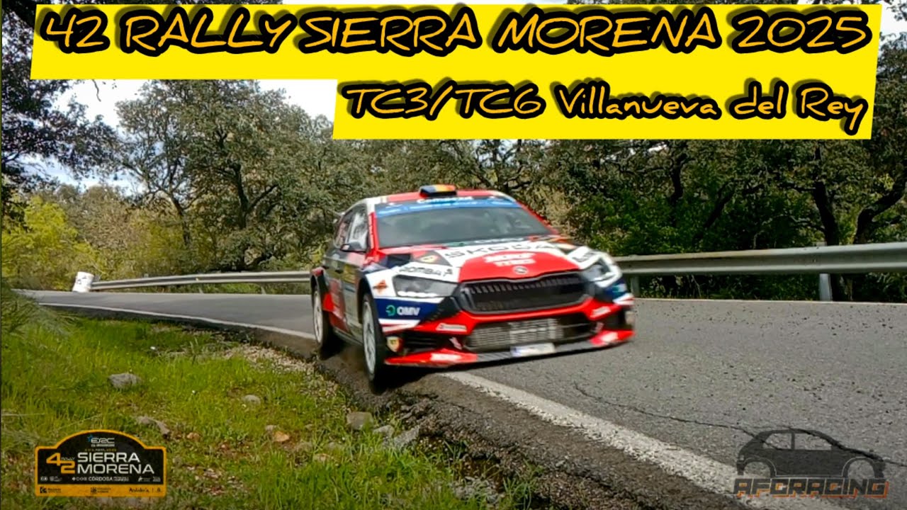 42° Rally Sierra Morena 2025 /Show & Mistakes //  BIG CRASH// Tc3 & Tc6 Villanueva del Rey