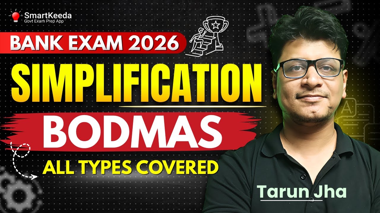 Stop BODMAS Mistakes | Simplification for Bank Exams 2026 | Tarun Jha