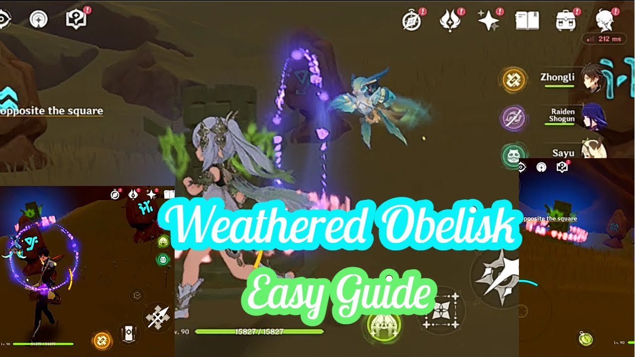 Wenut Tunnel Weathered Obelisk Puzzle Solution