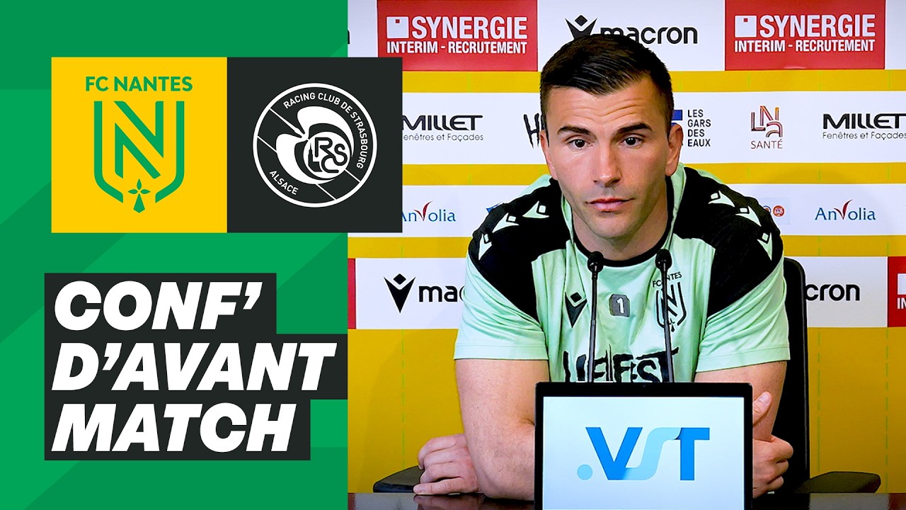 🎥🎙️ [J27] Anthony Lopes avant FC Nantes - RC Strasbourg
