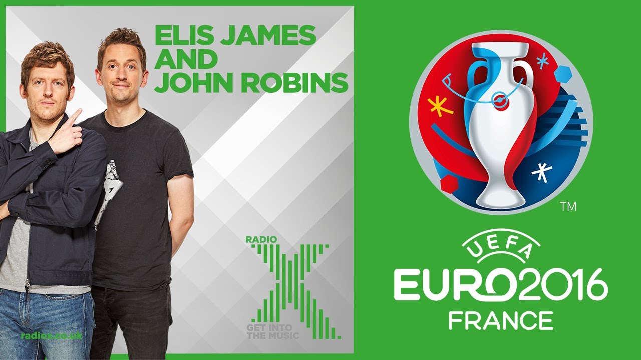 Isy Suttie vs The Euros 2016 (Textual Healing) - Elis James and John Robins (Radio X)