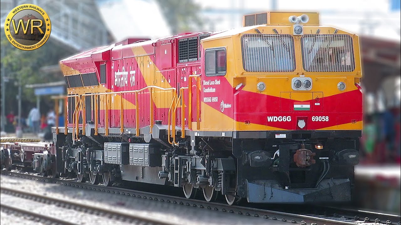 India's Most Powerful Diesel Locomotive | WDG 6G| General Electric
