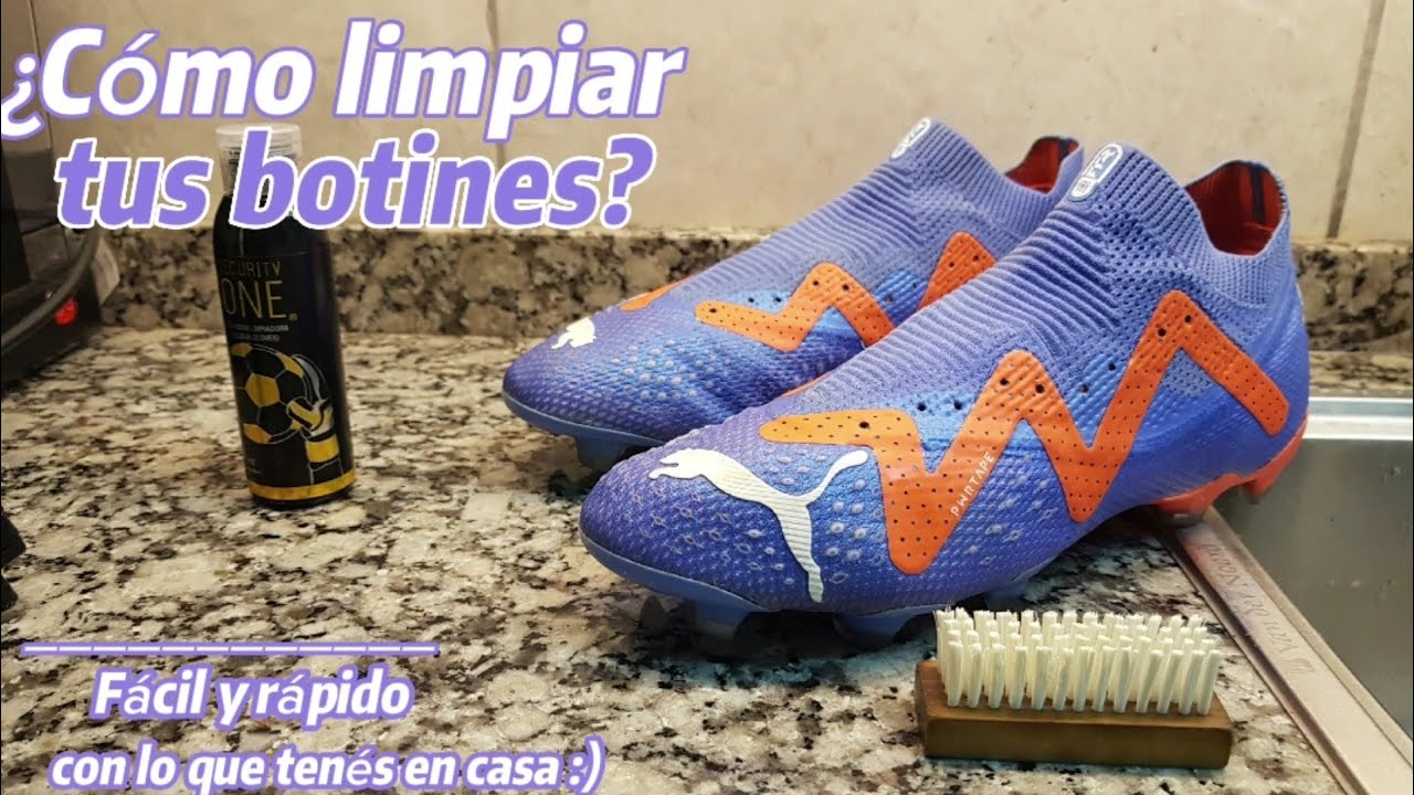Como limpiar tus botines de fútbol