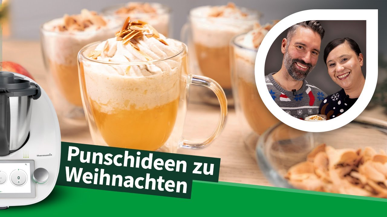 Bratapfel Punsch und Hot Lemon Gin: 2 Weihnachtscocktails aus dem Thermomix®