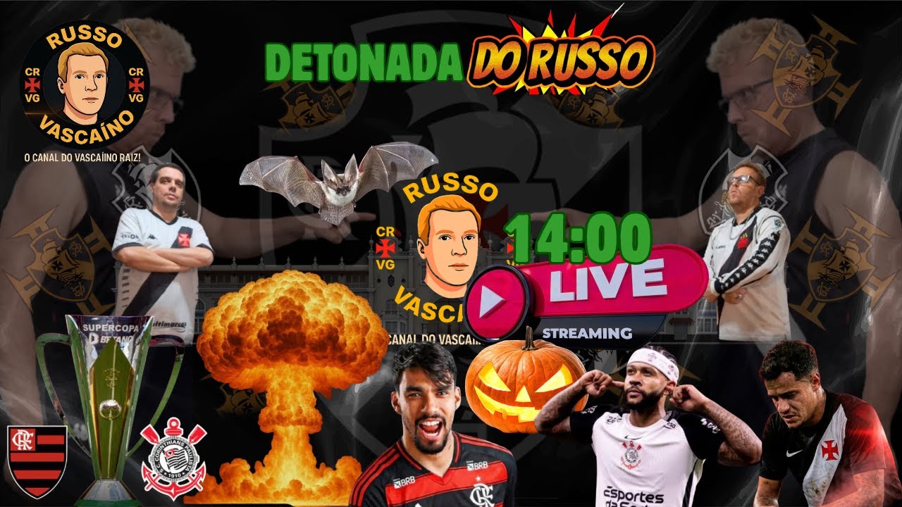 LIVE - DETONADA DO RUSSÃO PARA URUBUS X GAMBAS