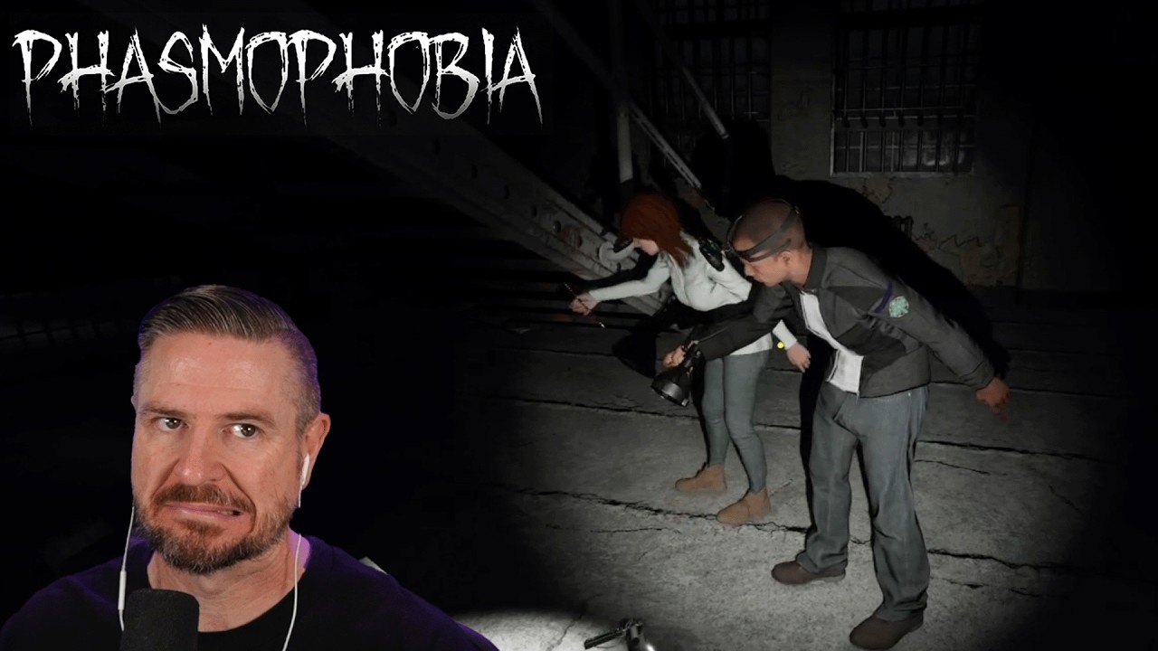 Speeding Through The Prison! (Phasmophobia w/ Tango, Skizz, and Pups)
