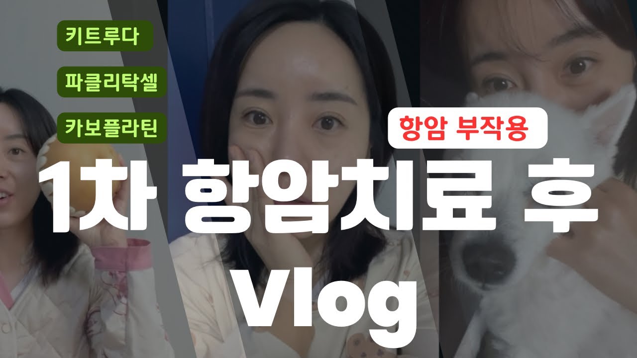 유방암 파일 9# 1차 항암 치료 후 일상입니다.