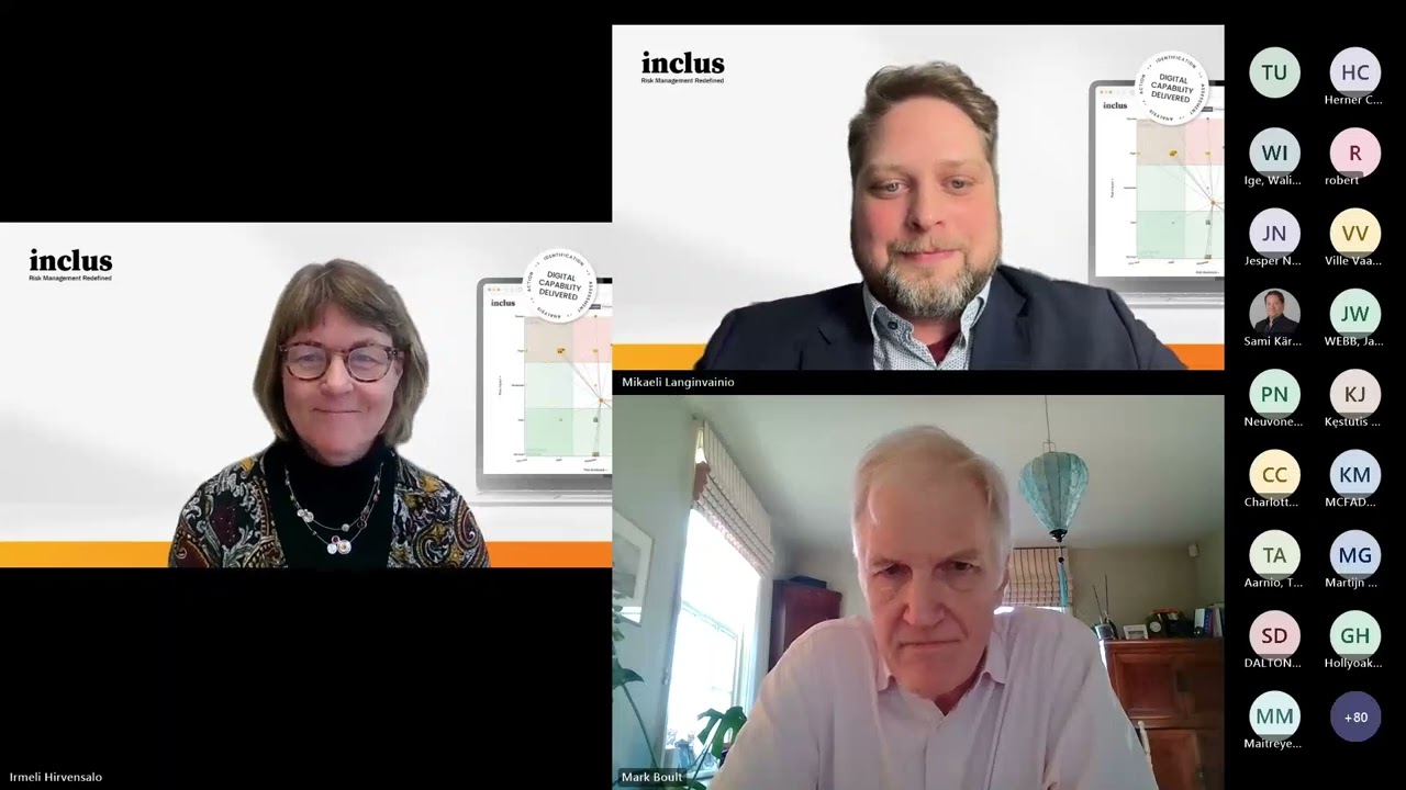 Inclus Webinar: From Risk Appetite and Tolerance to Decision Making