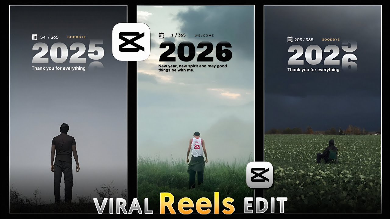 Instagram Happy New Year 2026 Video Editing Capcut | Happy New Year Reels Editing | Capcut Template