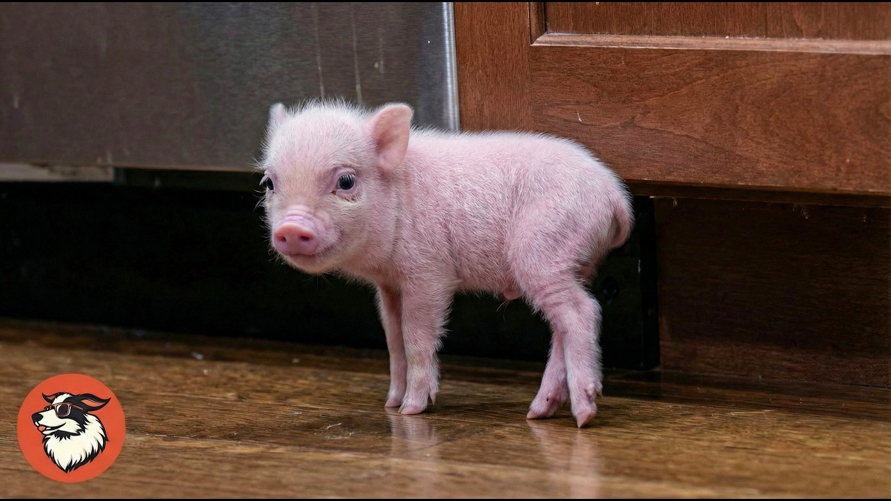 Rescue Piglet Lost Her Mama, Then Something Amazing Happened