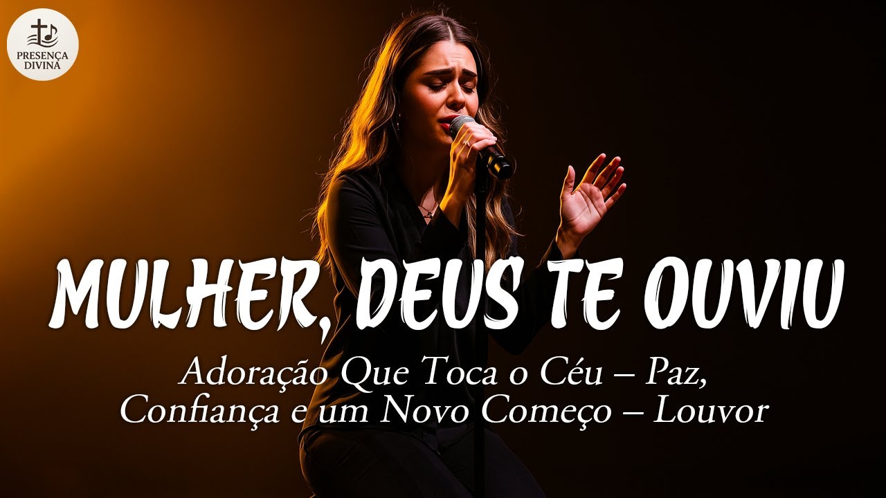 MULHER, DEUS TE OUVIU – Adoração Que Toca o Coração – Esperança, Recomeço e Paz no Senhor – Louvor