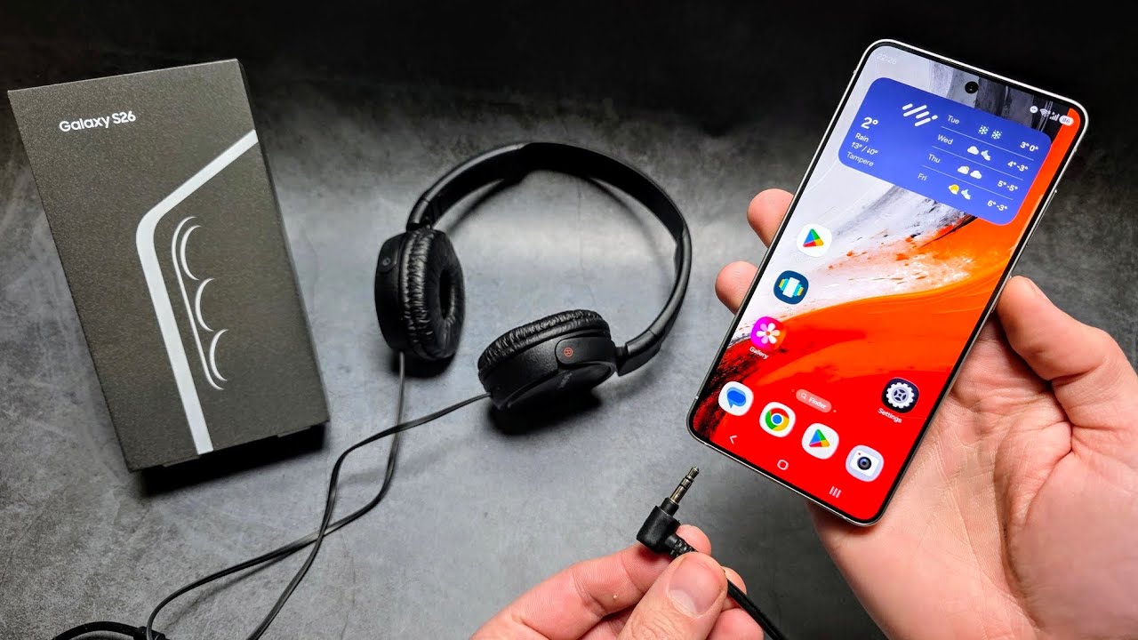 How to use WIRED Headphones with Samsung Galaxy S26 / S26 Ultra / S26+