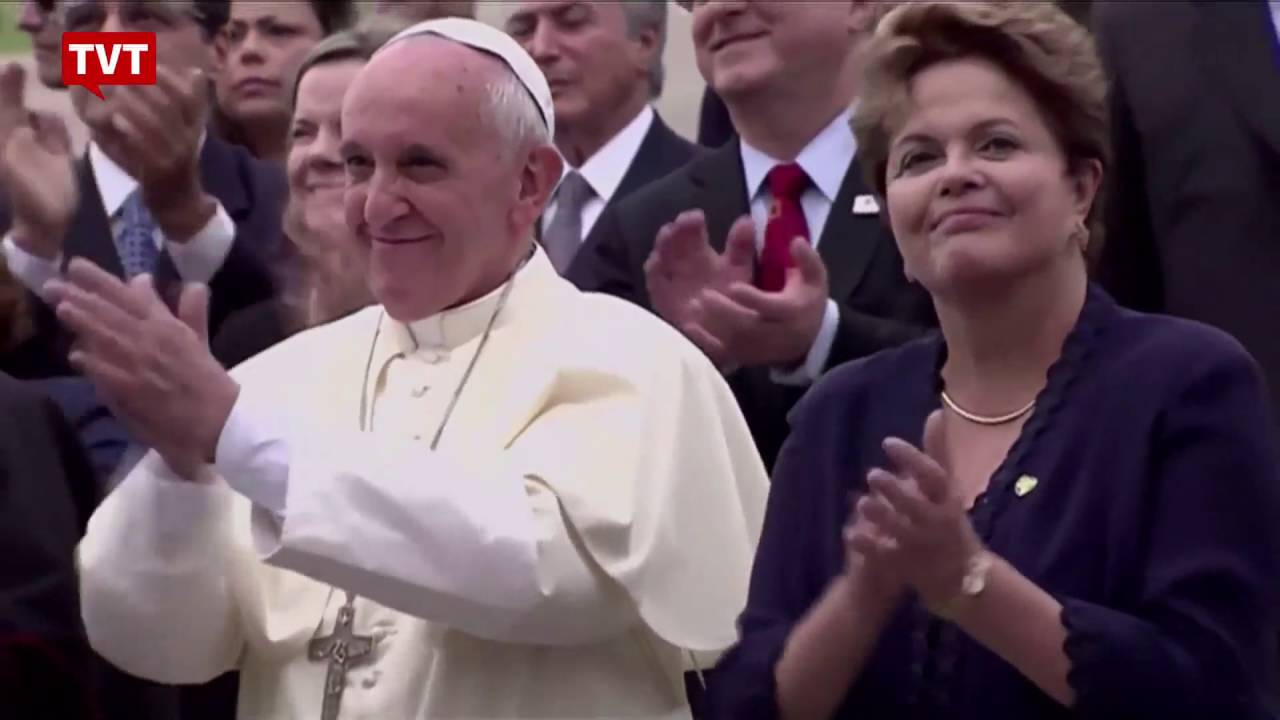 Papa manifesta preocupa&ccedil;&atilde;o com destino da pol&iacute;tica no Brasil