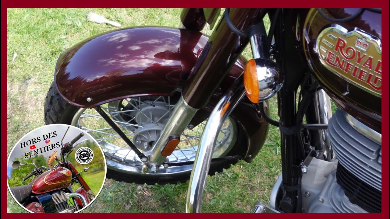 Anakee Wild et Karoo 4 sur Royal Enfield Bullet 350
