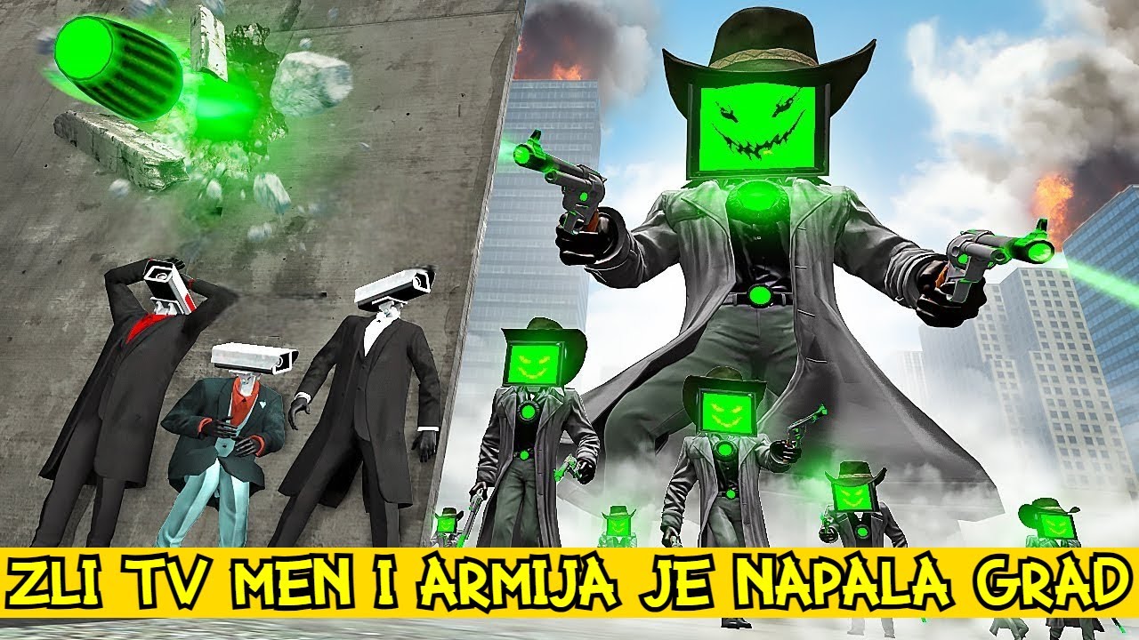 ZLI TV MEN I NJEGOVA ARMIJA SU NAPALI MOJ GRAD I IOVO SE DESILO